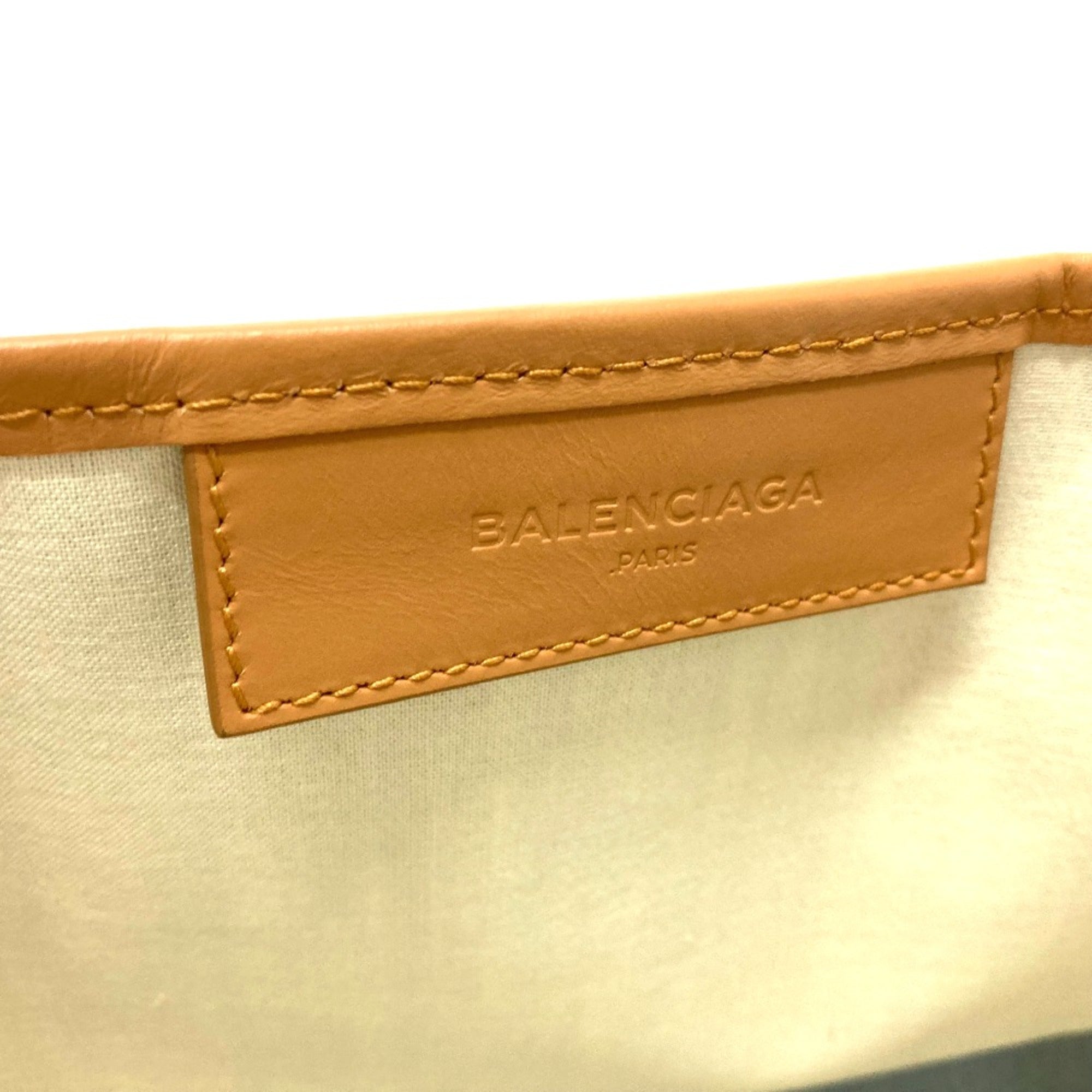 Balenciaga Blue Leather Tote