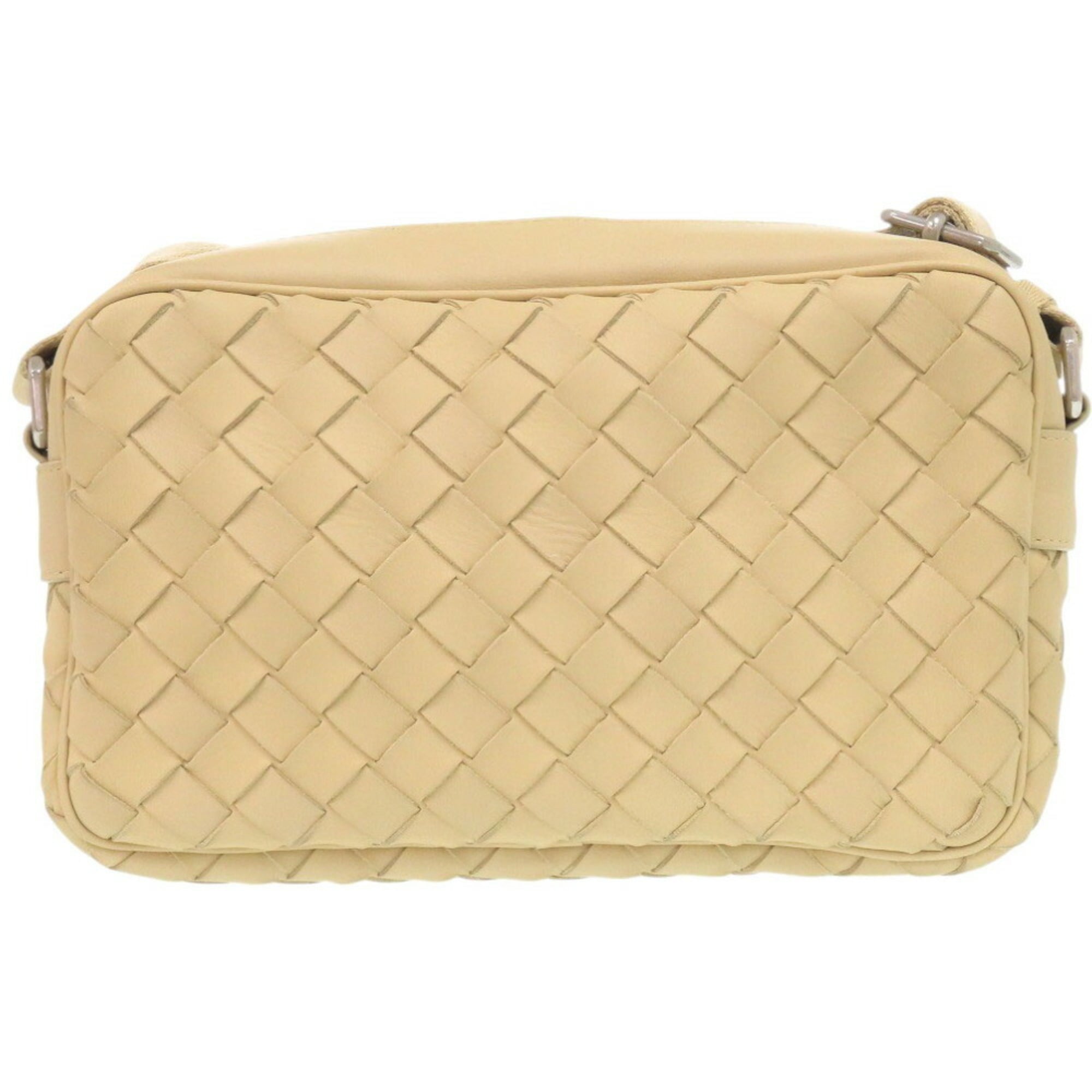 Bottega Veneta Beige Leather Shoulder Bag
