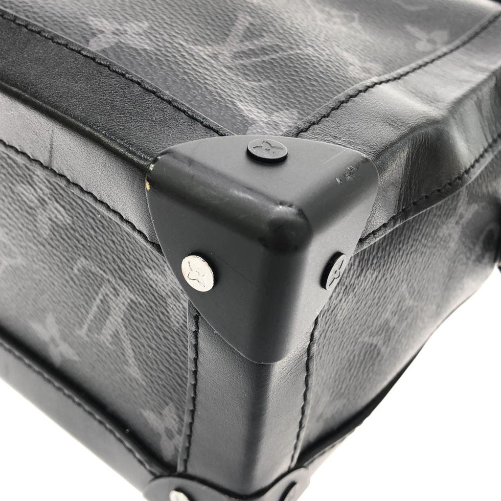 Louis Vuitton Black Coated Canvas Shoulder Bag