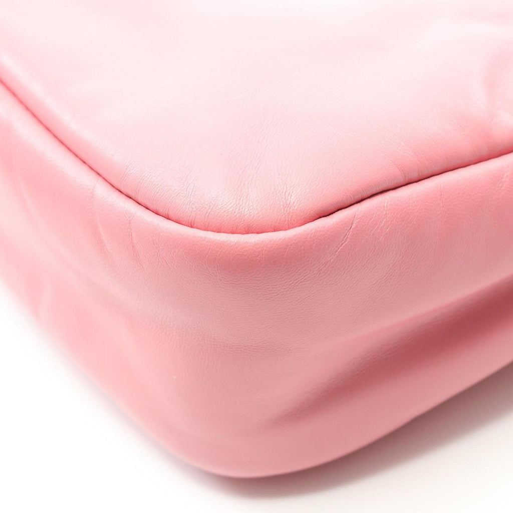 Prada Pink Leather Shoulder Bag