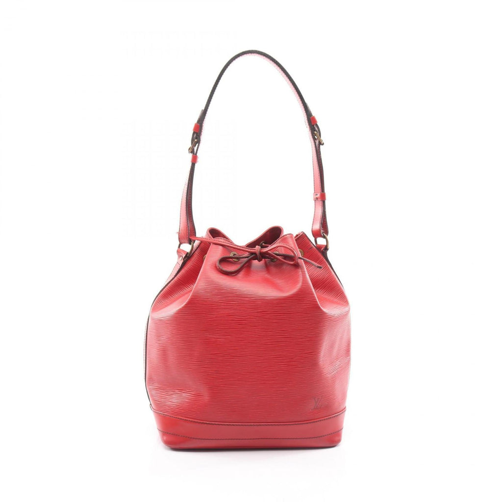 Louis Vuitton Castilian Red Red Color Leather Shoulder Bag