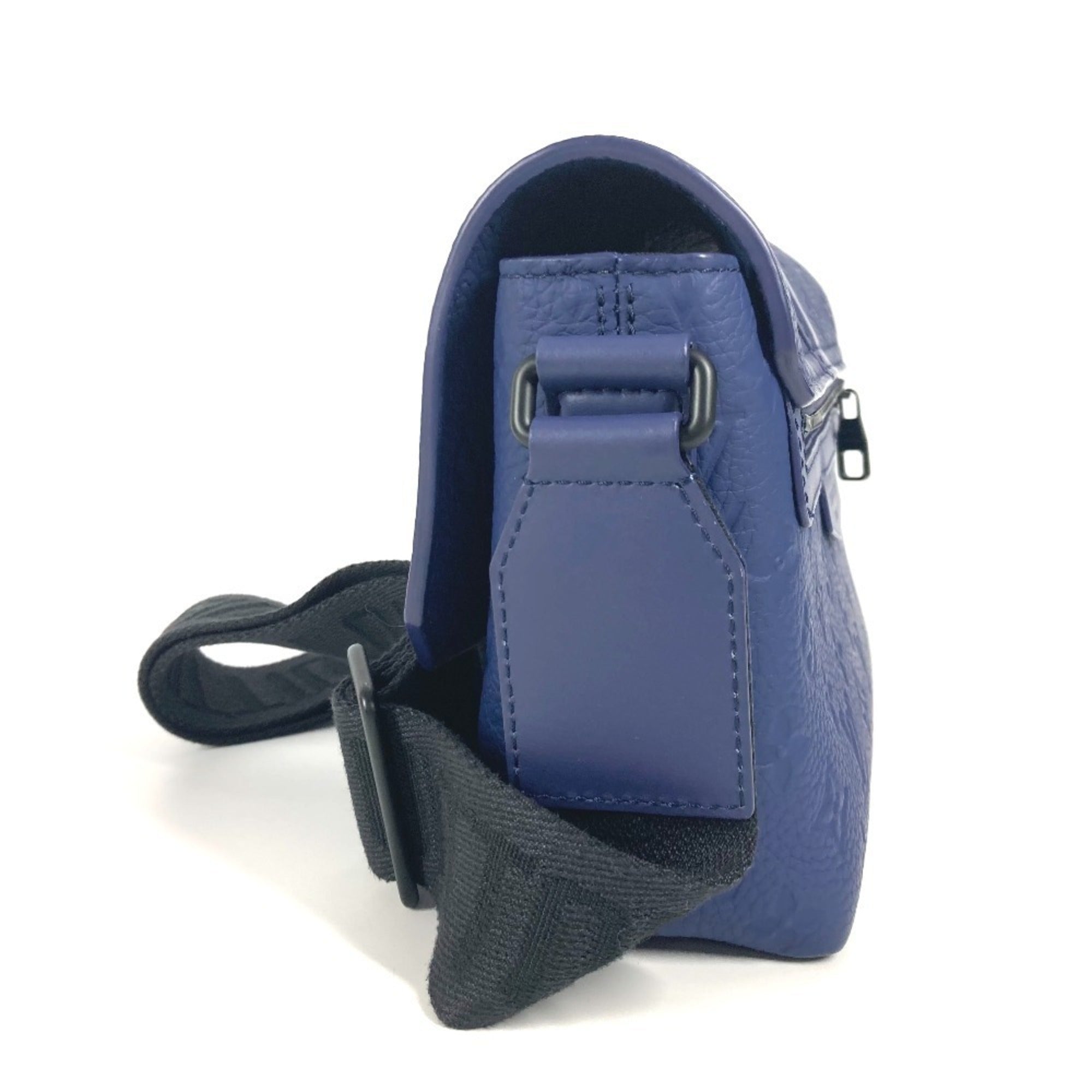 Louis Vuitton Blue Leather Shoulder Bag
