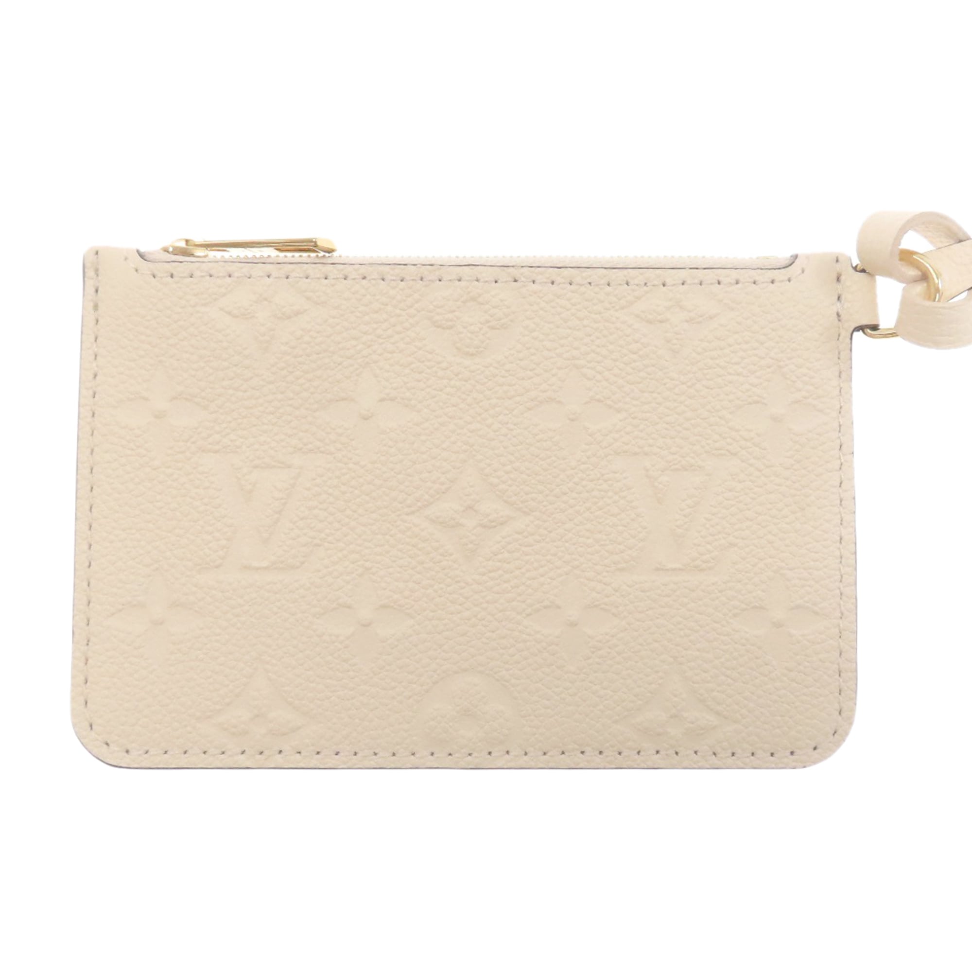 Louis Vuitton Cream Monogram Empreinte Handbag Pouch