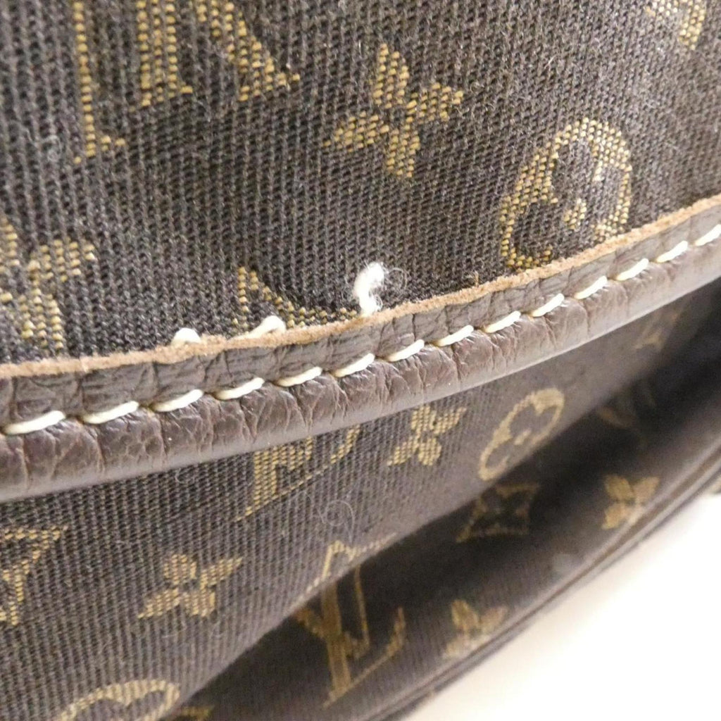 Louis Vuitton Monogram Mini Lin Ebene Canvas Shoulder Bag