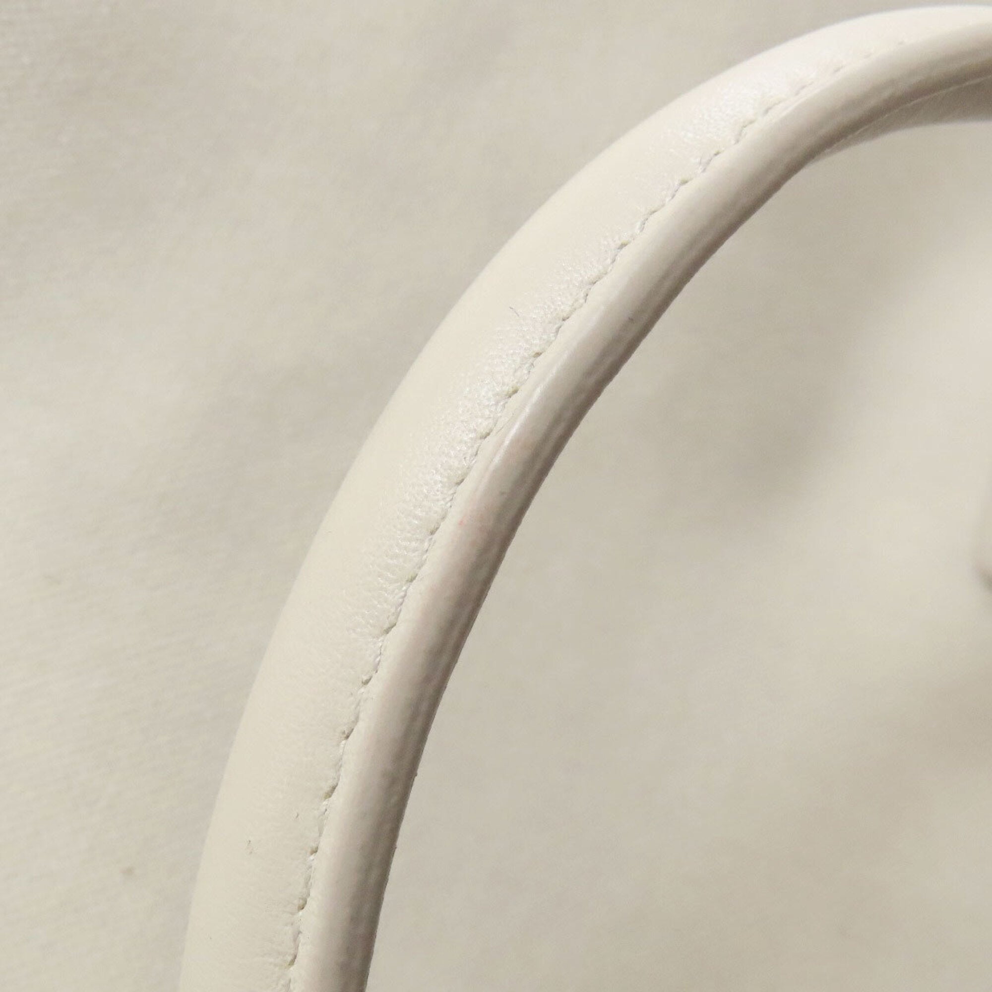 Balenciaga White Canvas Tote