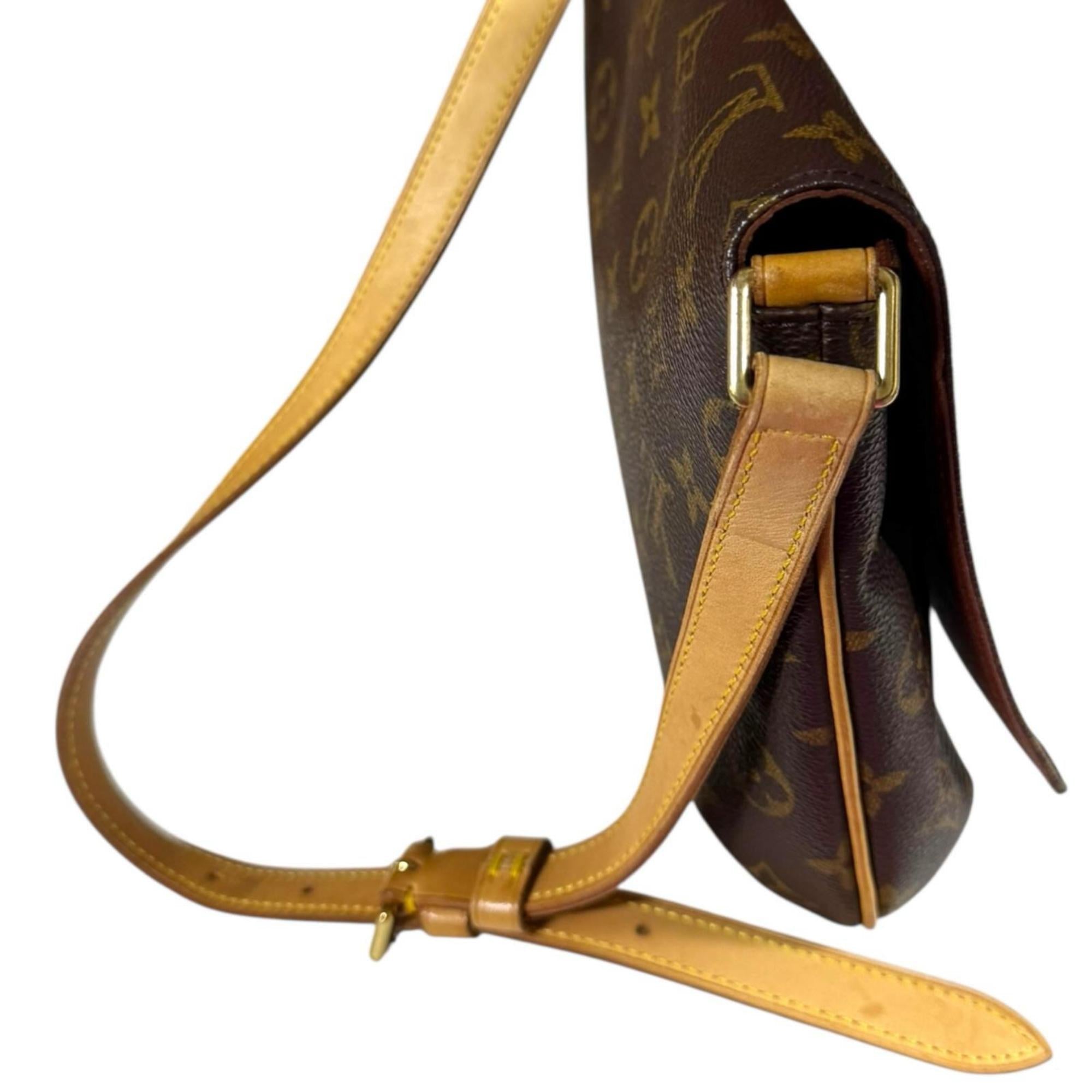 Louis Vuitton Brown Monogram Shoulder Bag