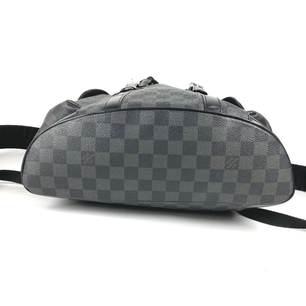 Louis Vuitton Black Damier Graphite Backpack
