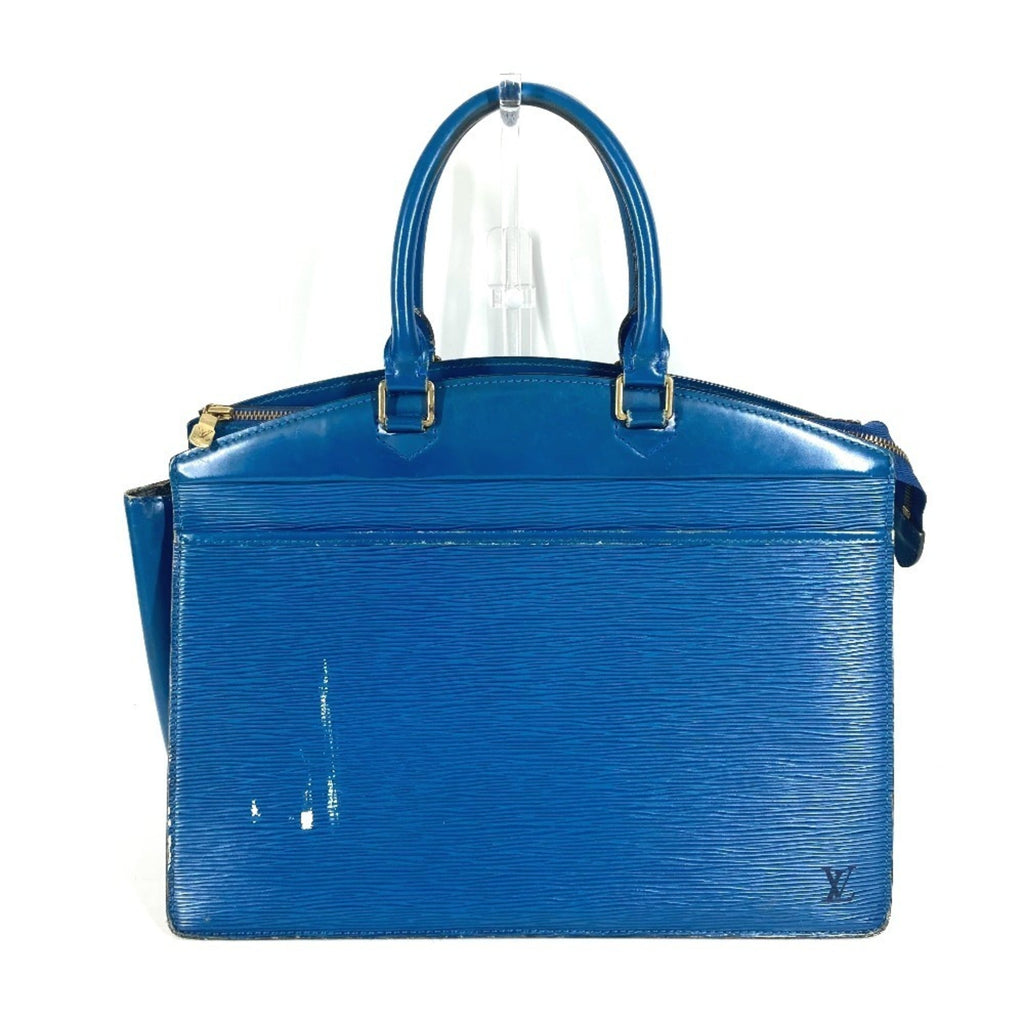 Louis Vuitton Epi Blue Toledo Blue Epi Leather Shoulder Bag Tote Bag