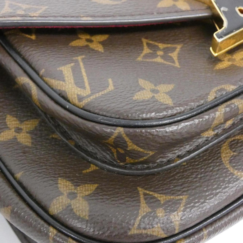 Louis Vuitton Marron Coated Canvas Shoulder Bag