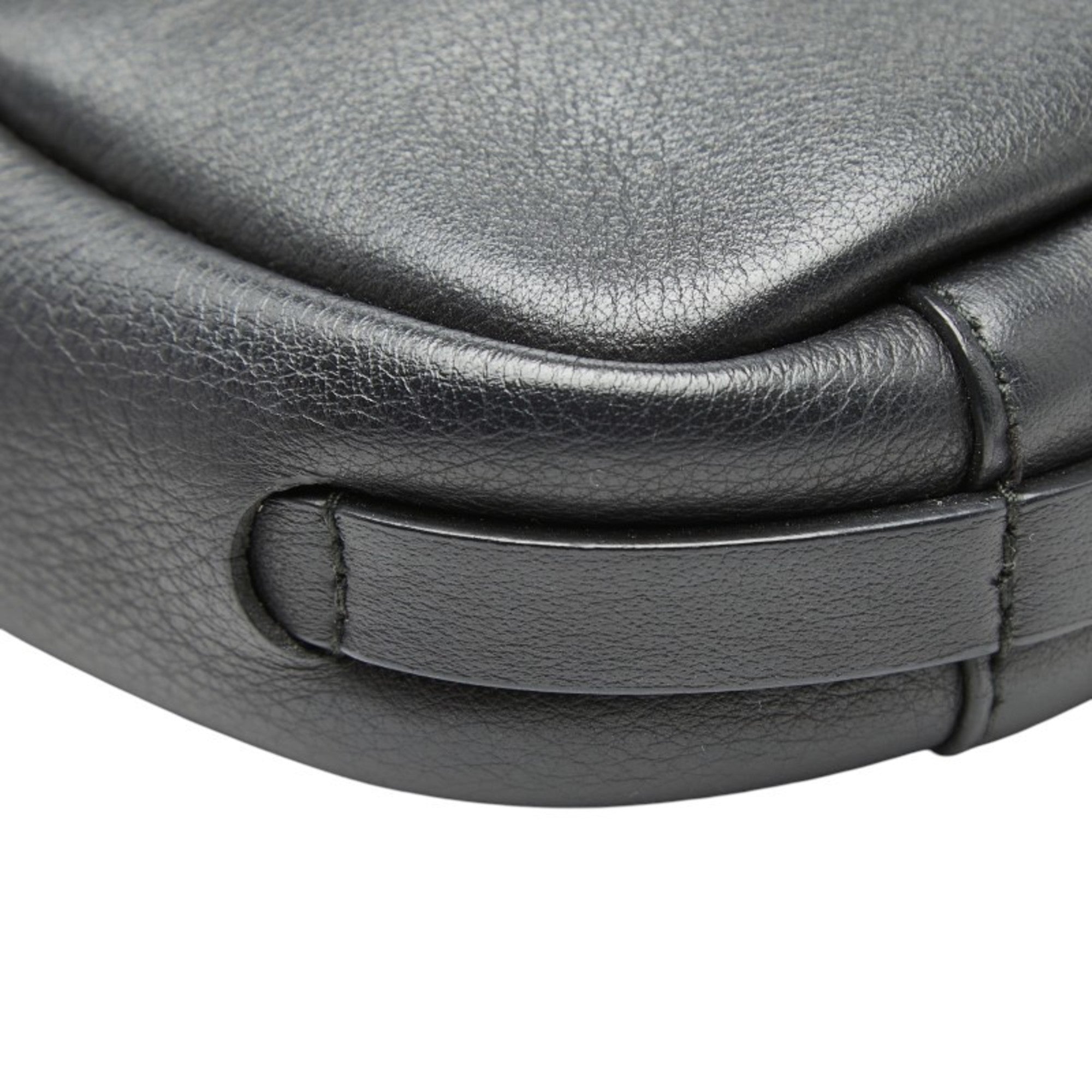 Balenciaga Black Leather Shoulder