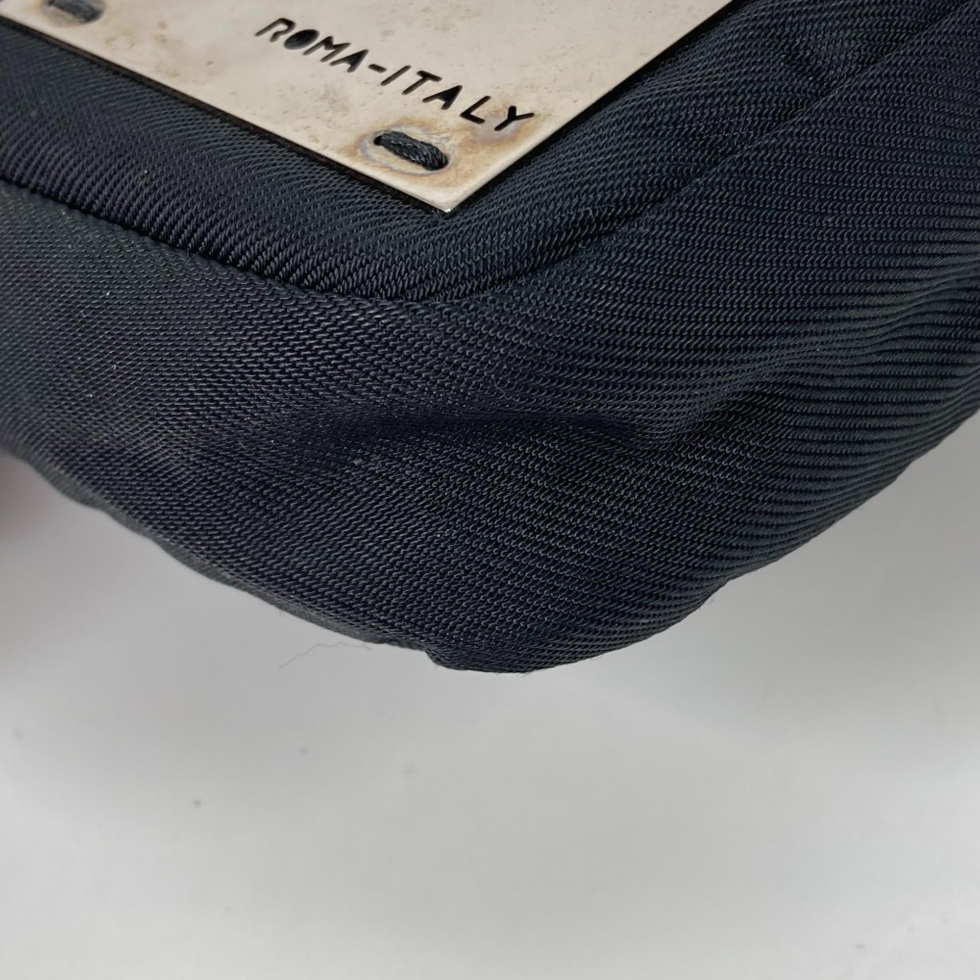 Fendi Black Cloth Shoulder Bag