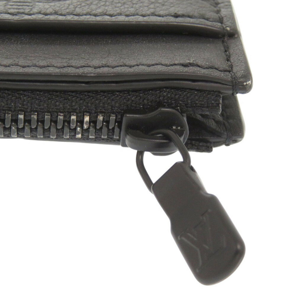 Louis Vuitton Black Monogram Shadow Coin Purse/Coin Case