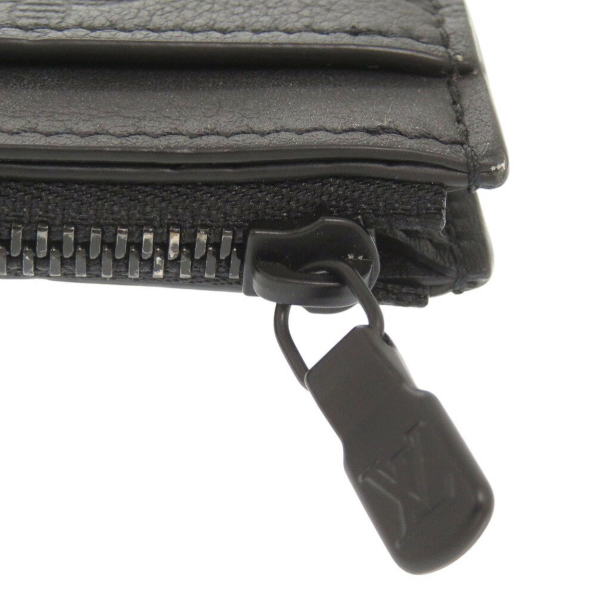 Louis Vuitton Black Monogram Shadow Coin Purse/Coin Case
