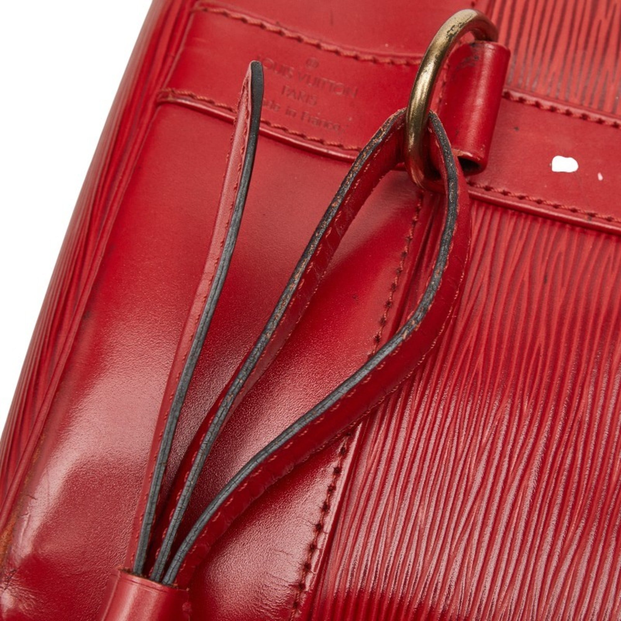 Louis Vuitton Castilian Red Epi Leather Shoulder Bag