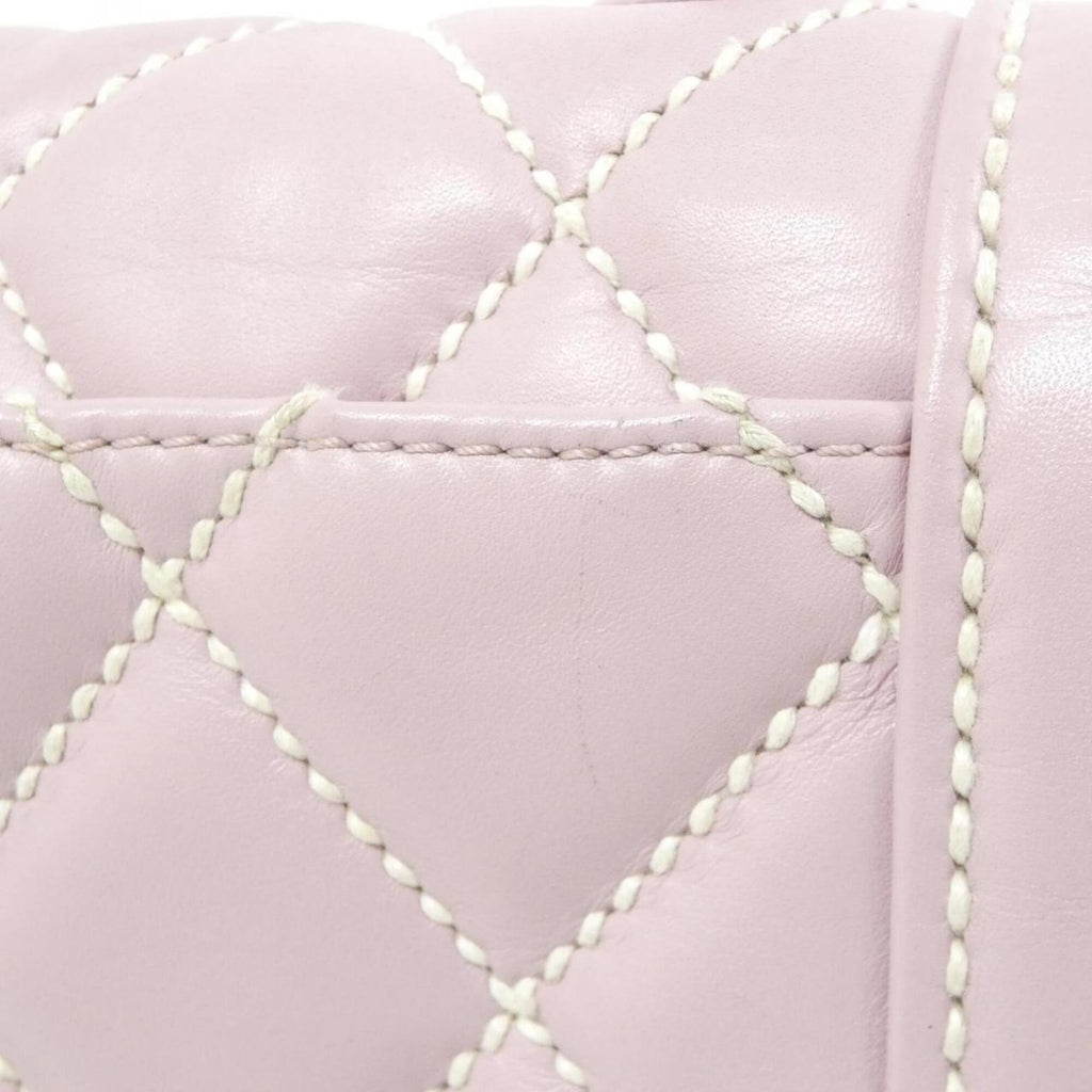 Chanel Light Purple Leather Handbag