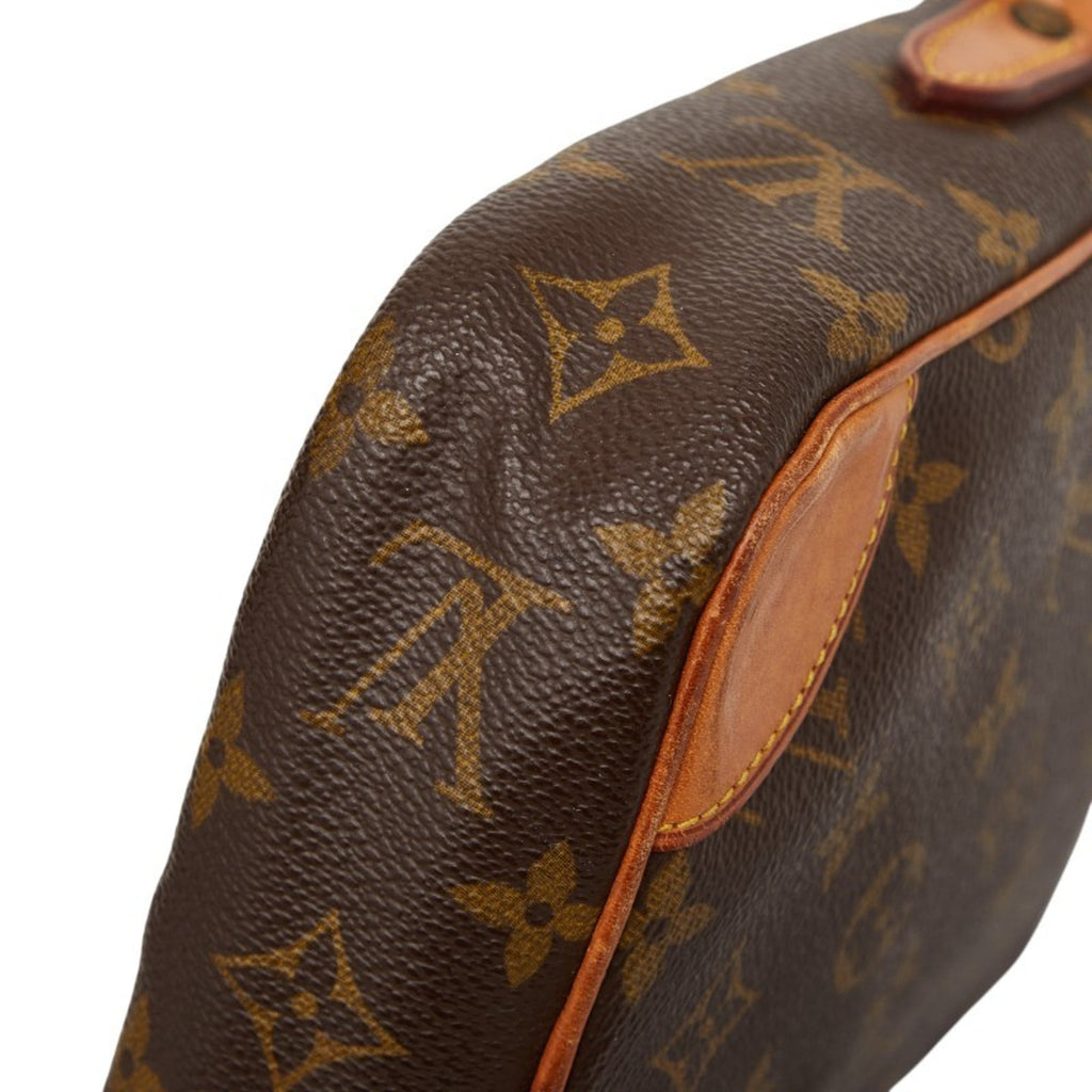 Louis Vuitton Brown Pvc Leather Shoulder Bag