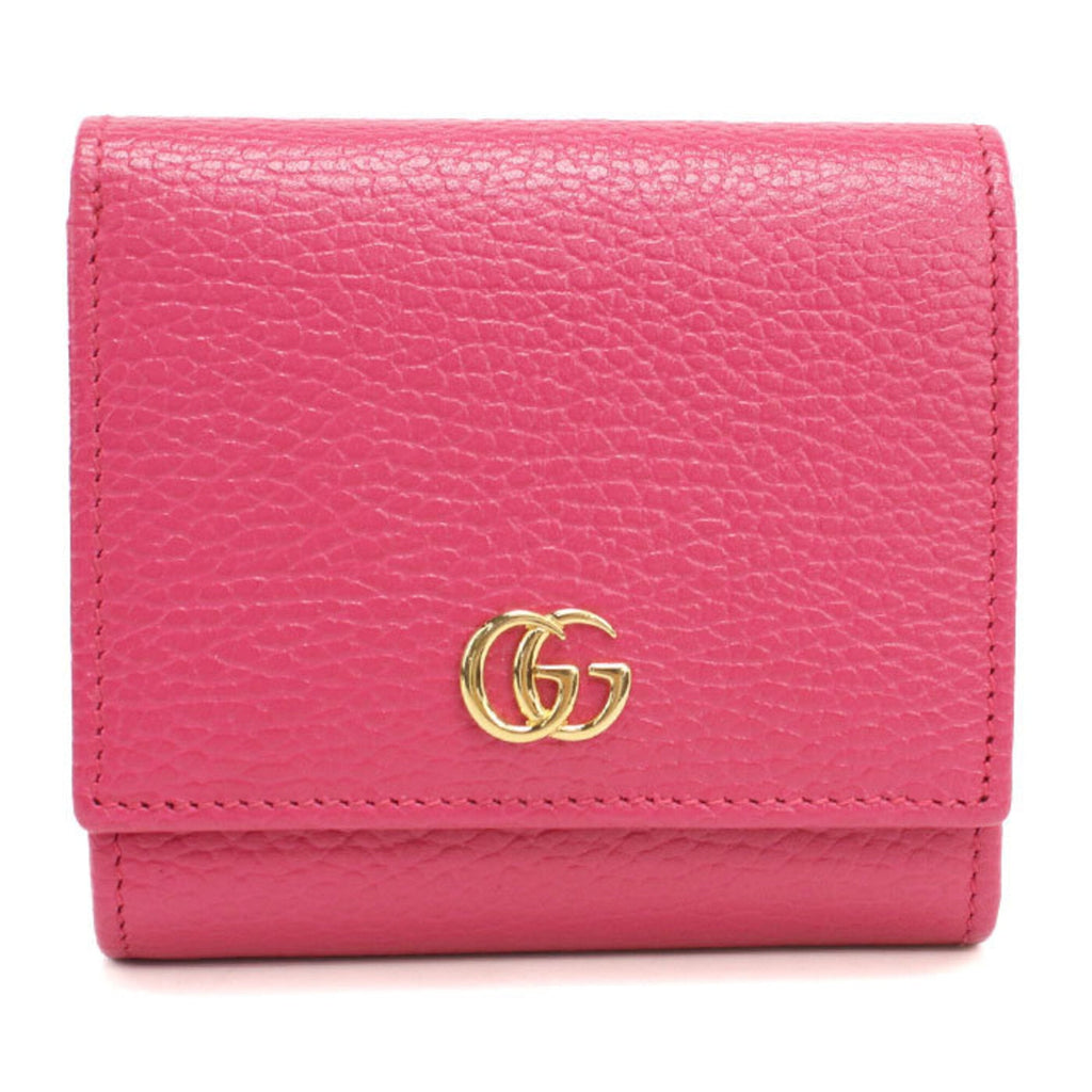 Gucci Pink Leather Wallet (Bi-Fold) (Pre-Owned)