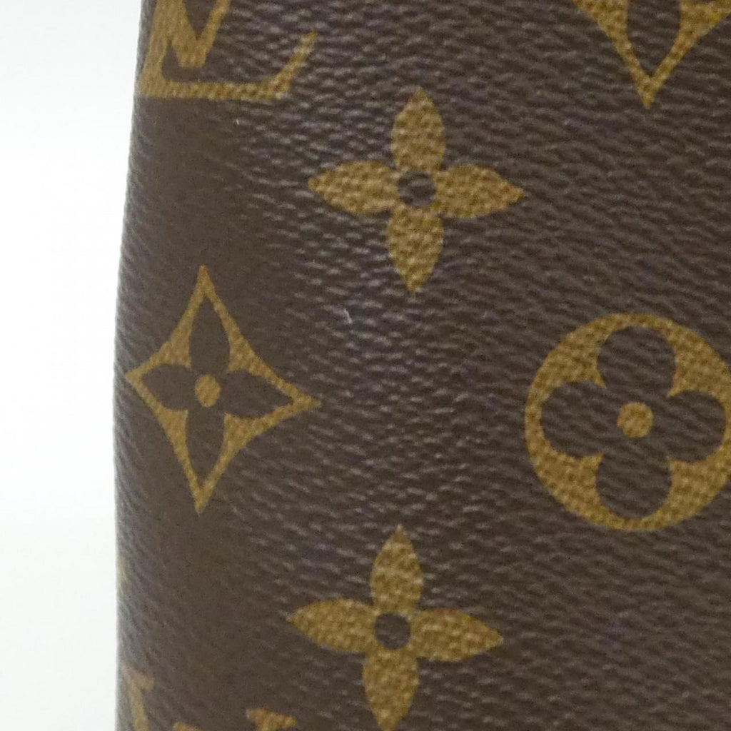 Louis Vuitton Marron Coated Canvas Handbag