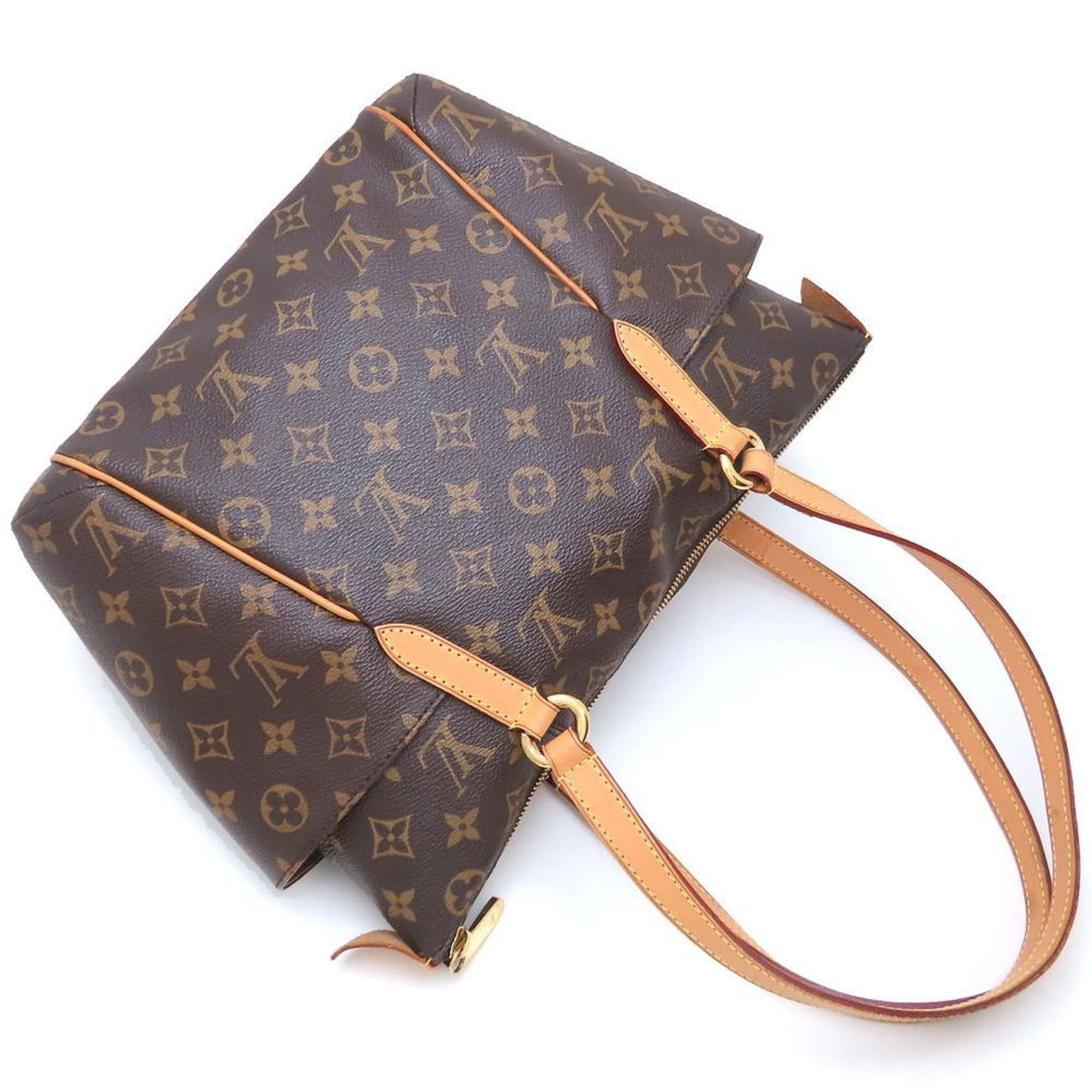 Louis Vuitton Brown Canvas Tote Bag