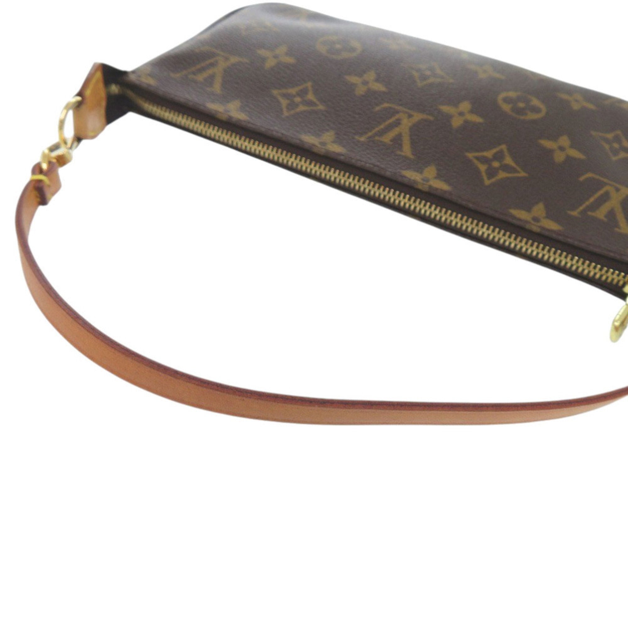 Louis Vuitton Brown Monogram Monogram Pochette Pouch