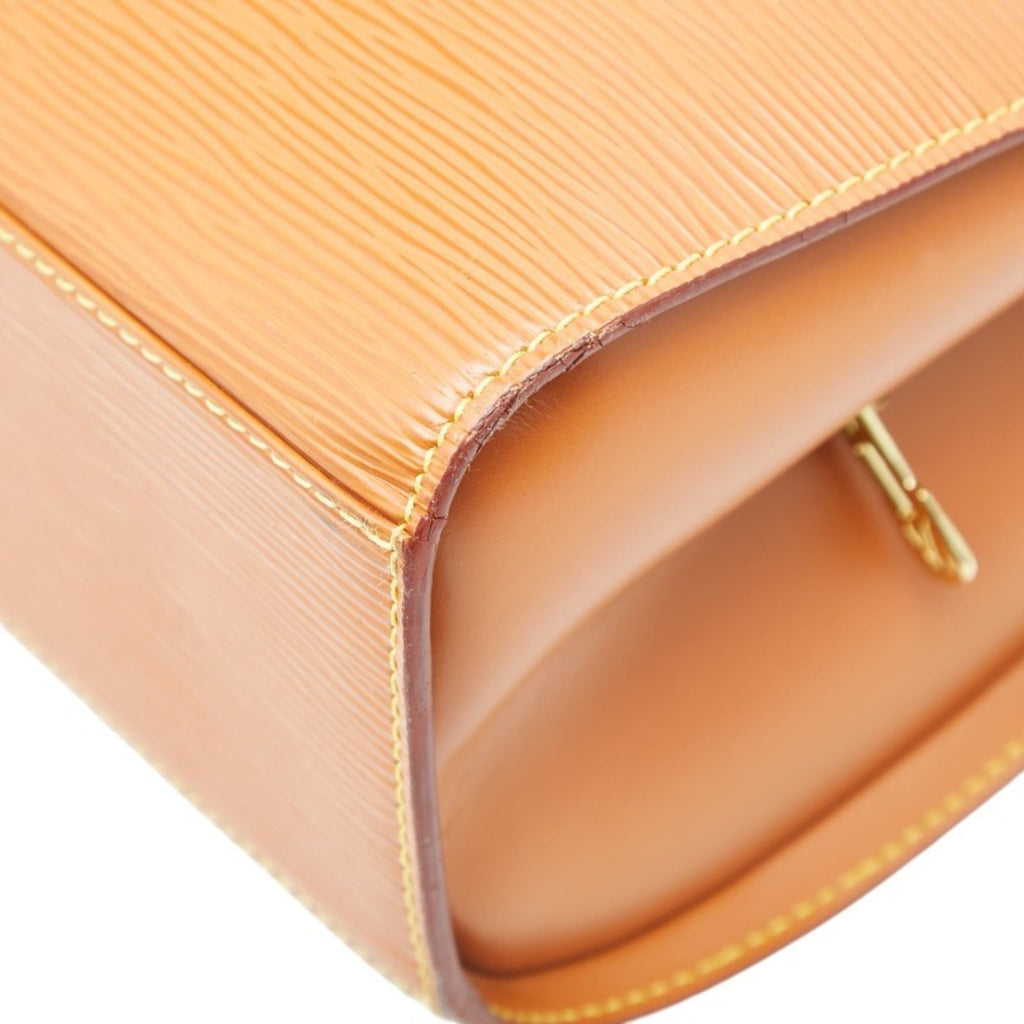 Louis Vuitton Brown Gold Cipango Leather Handbag
