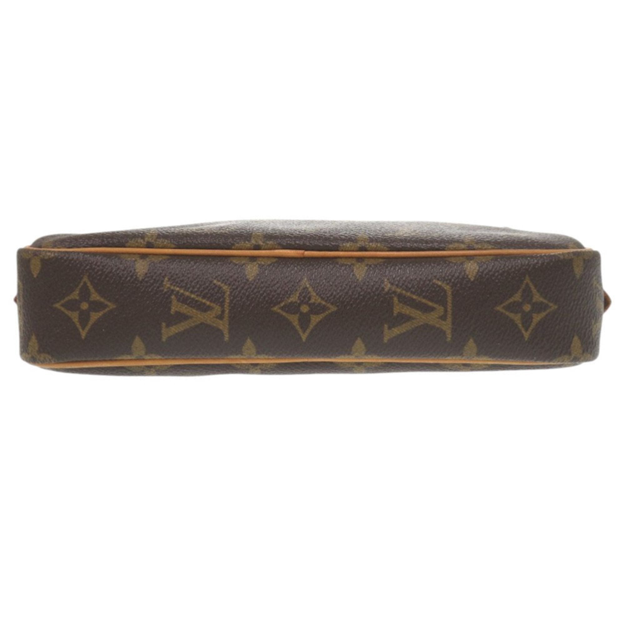 Louis Vuitton Brown Monogram Canvas Shoulder Bag