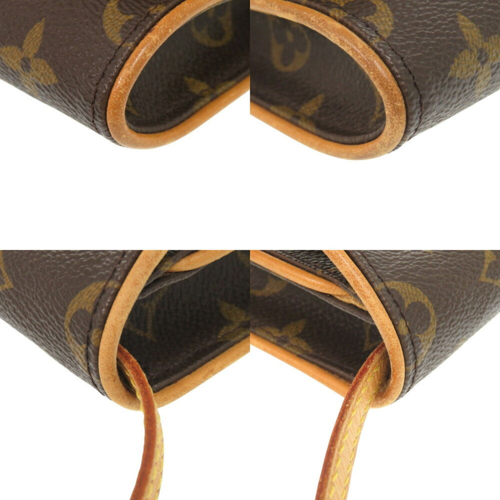 Louis Vuitton Brown Monogram Pochette Shoulder Bag
