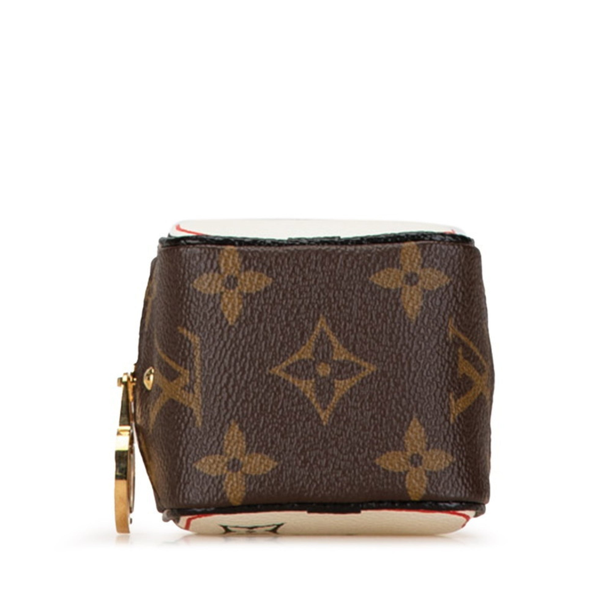 Louis Vuitton Brown Multi-Color Pvc Leather Pouch