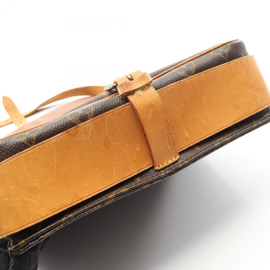 Louis Vuitton Brown Pvc Shoulder Bag