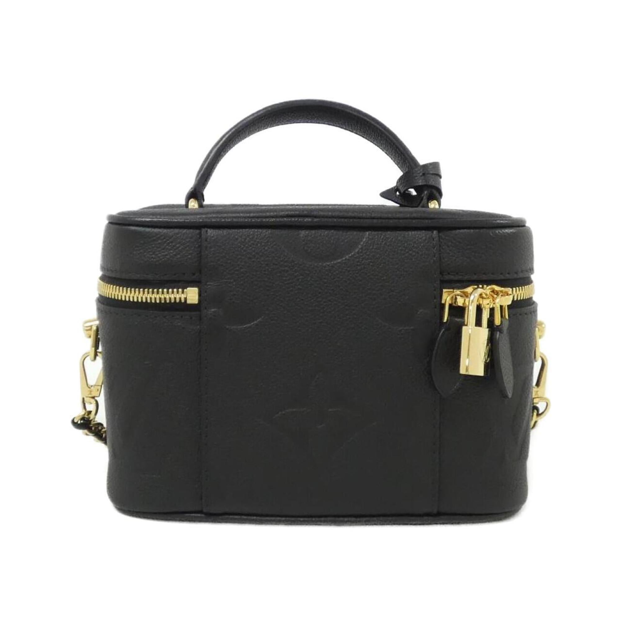 Louis Vuitton Black Leather Handbag