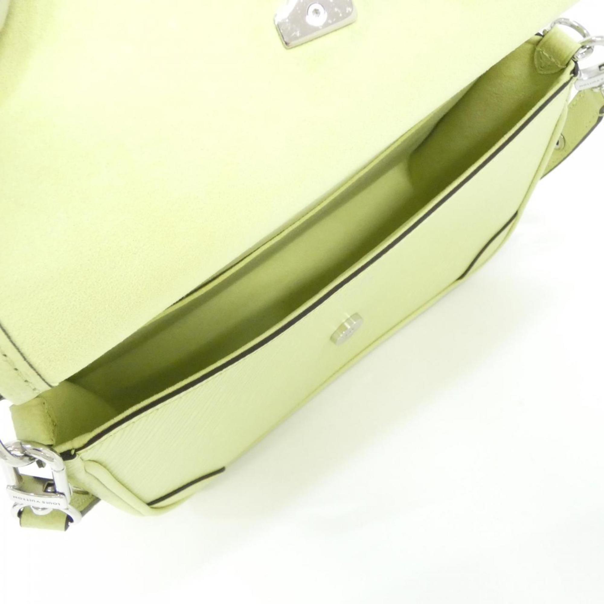 Louis Vuitton Green Leather Shoulder Bag