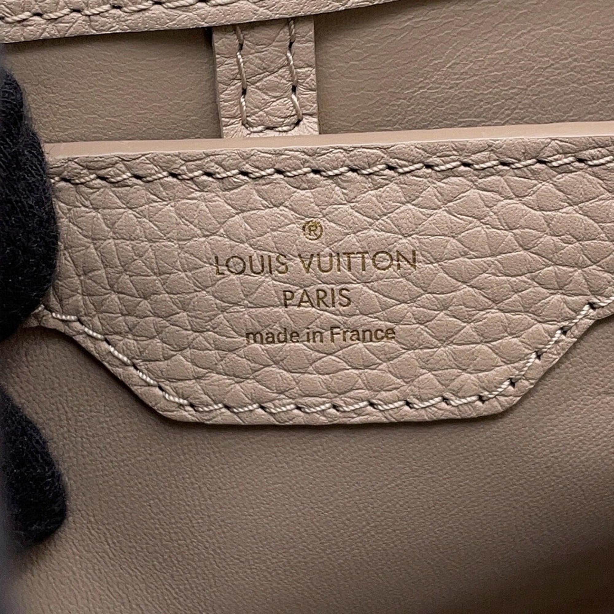 Louis Vuitton Galle Leather Handbag Shoulder Bag