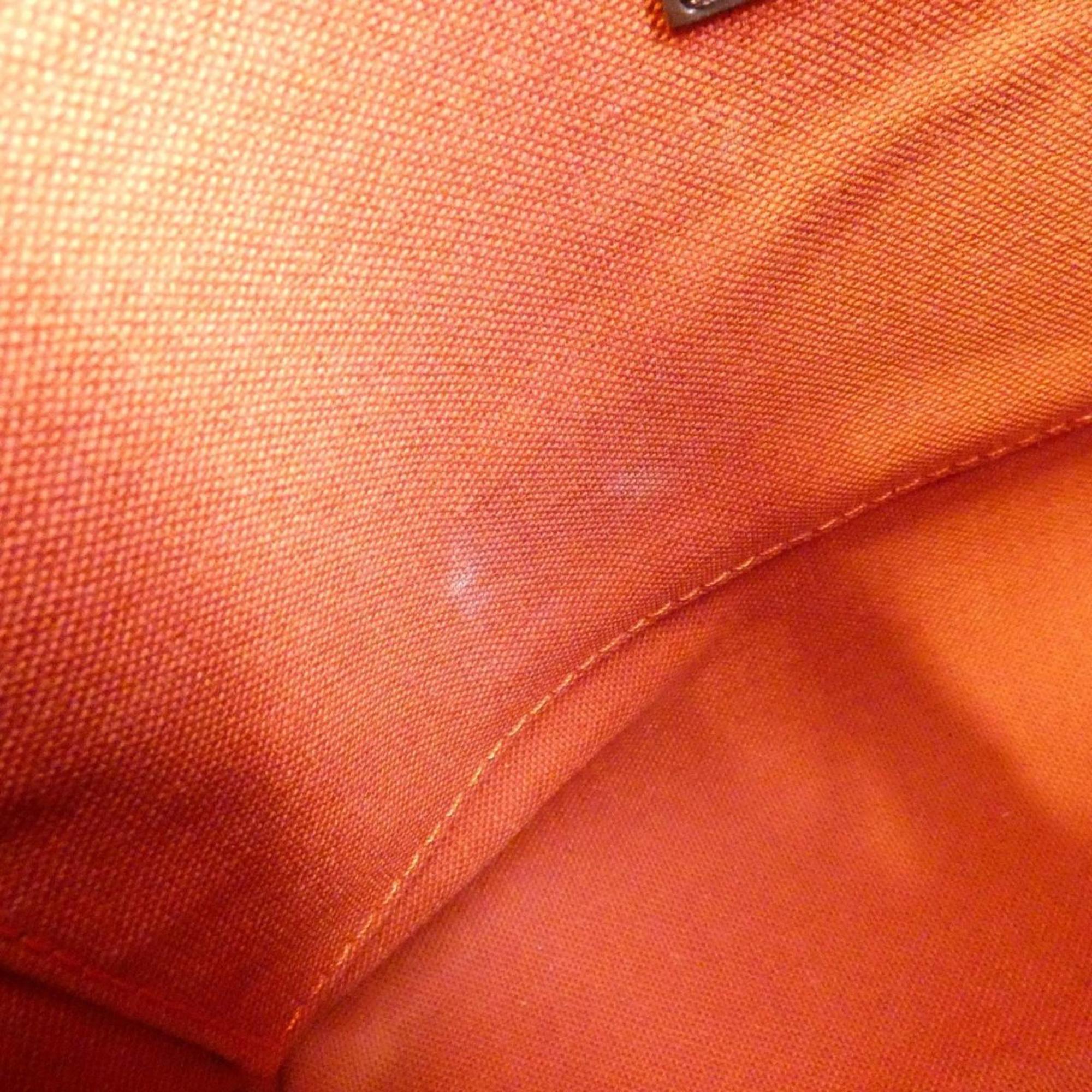Louis Vuitton Brown Coated Canvas Shoulder Bag