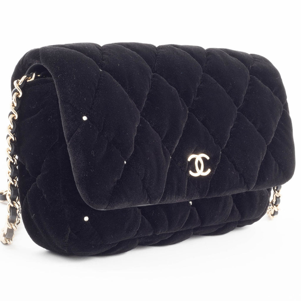 Chanel Matelasse Black Shoulder Bag