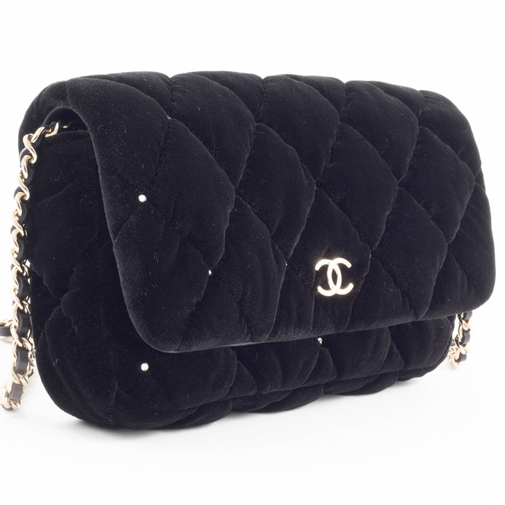 Chanel Matelasse Black Shoulder Bag
