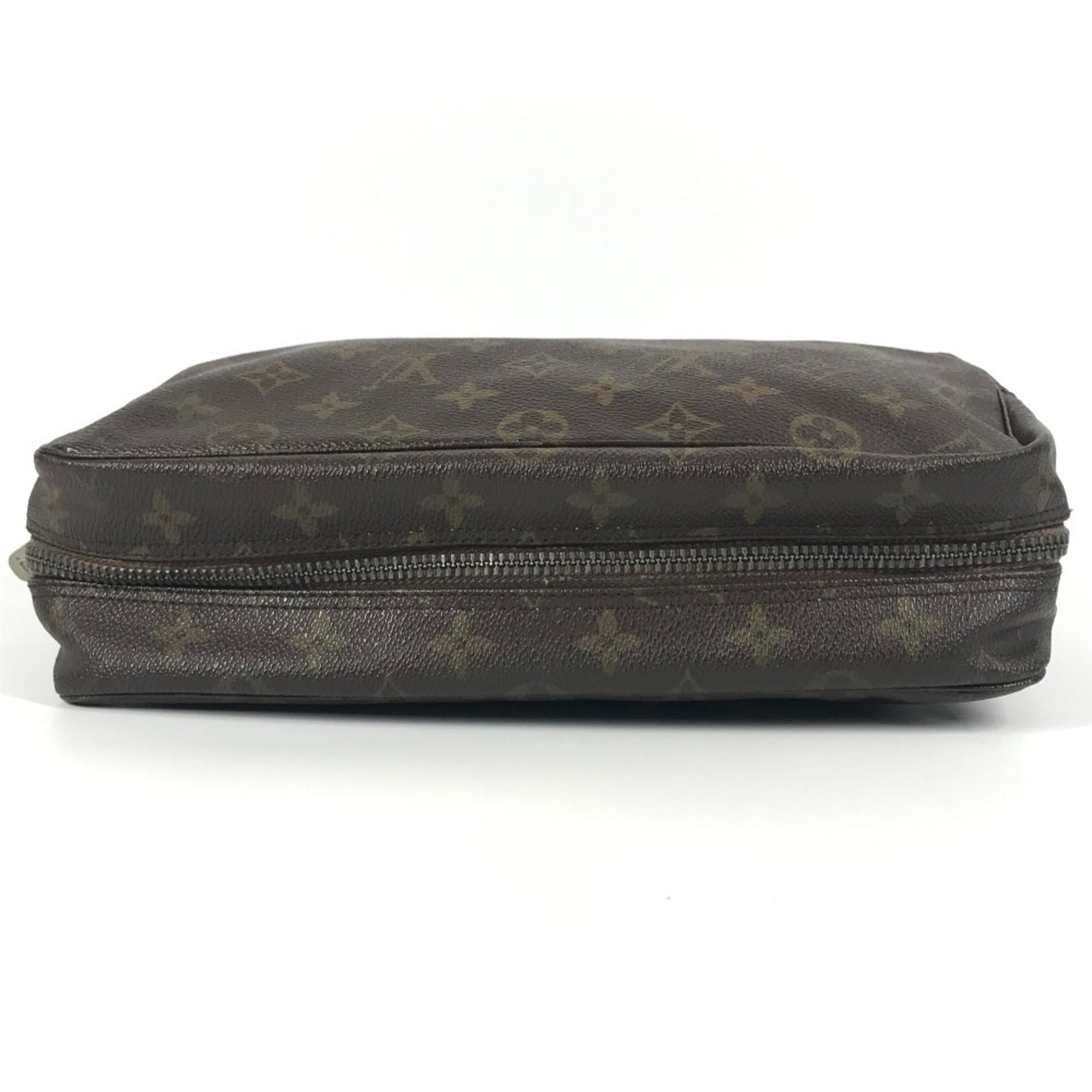 Louis Vuitton Monogram Brown Monogram Clutch Bag Pouch
