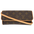 Louis Vuitton Brown Monogram Monogram Pochette Shoulder Bag