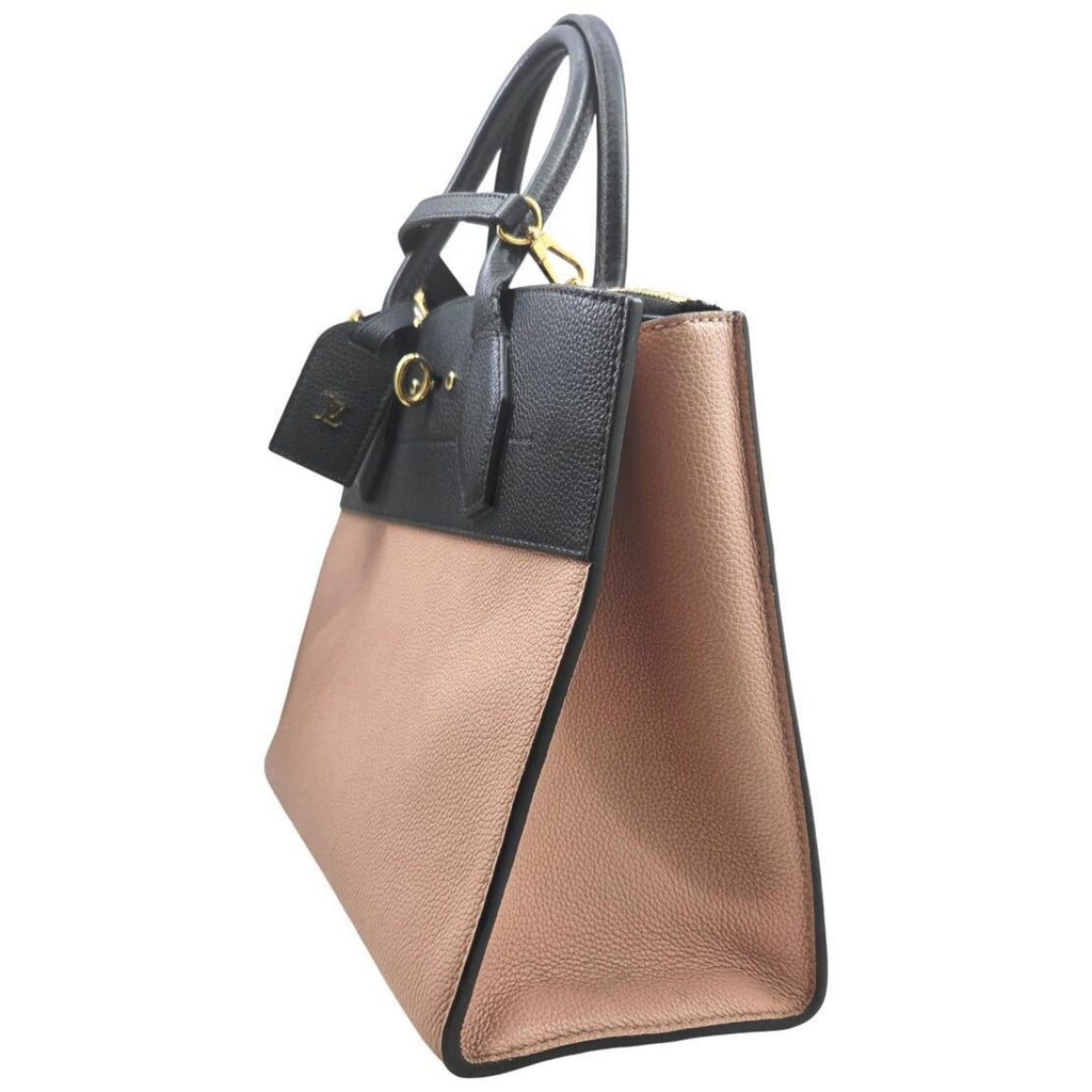 Louis Vuitton Black Pink Cuir Ombre Leather Handbag