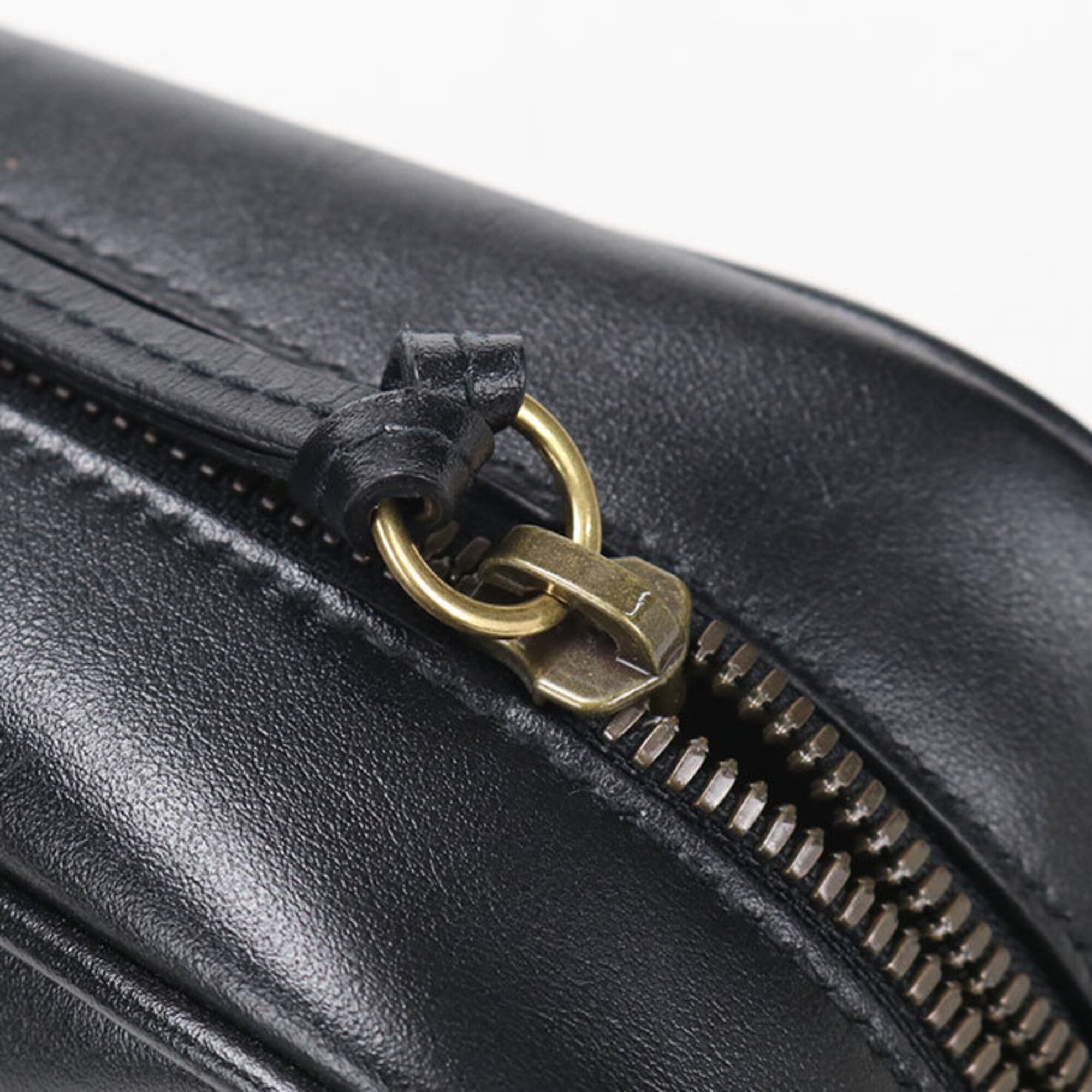 Gucci Black Leather Shoulder Bag (Pre-Owned)