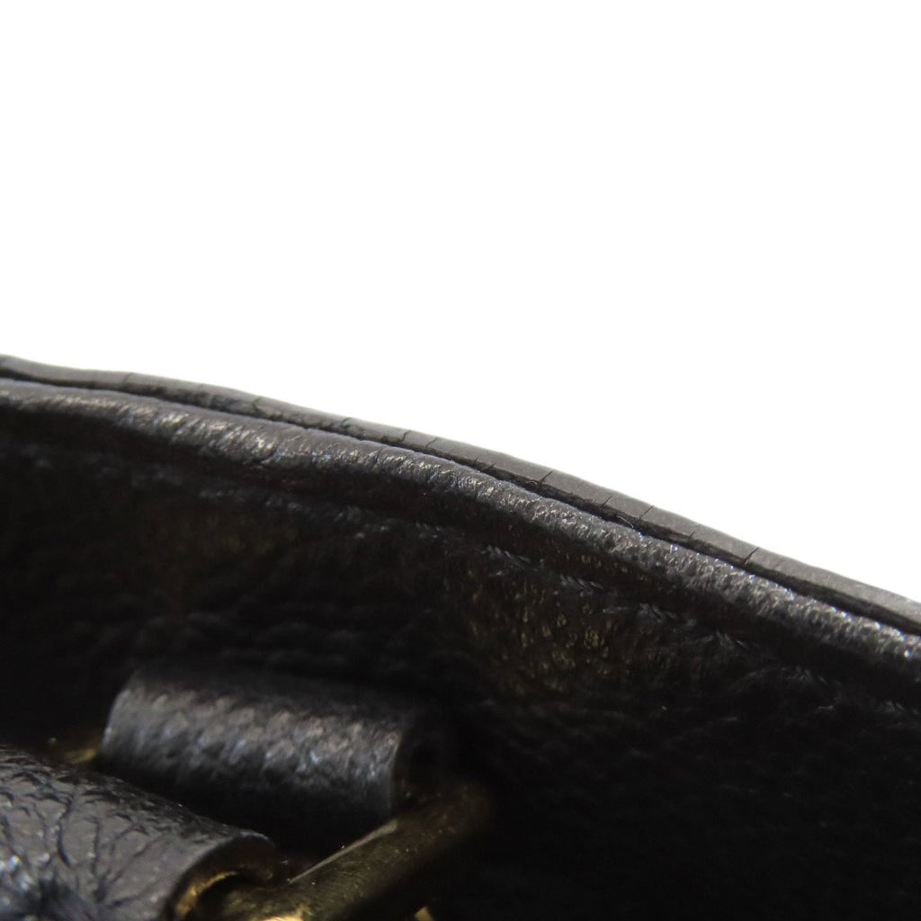 Louis Vuitton Noir Monogram Empreinte Handbag