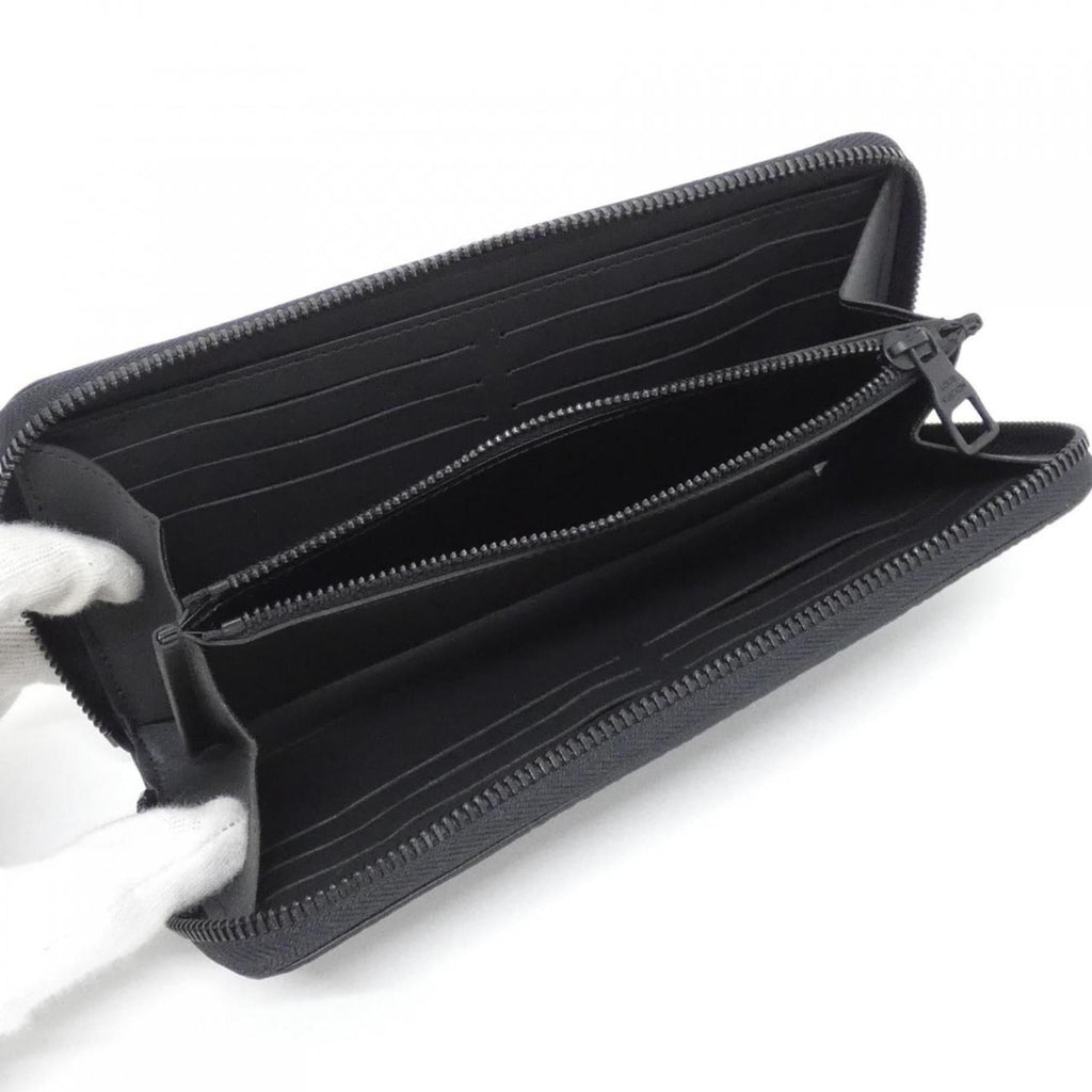 Louis Vuitton Black Leather Long Wallet