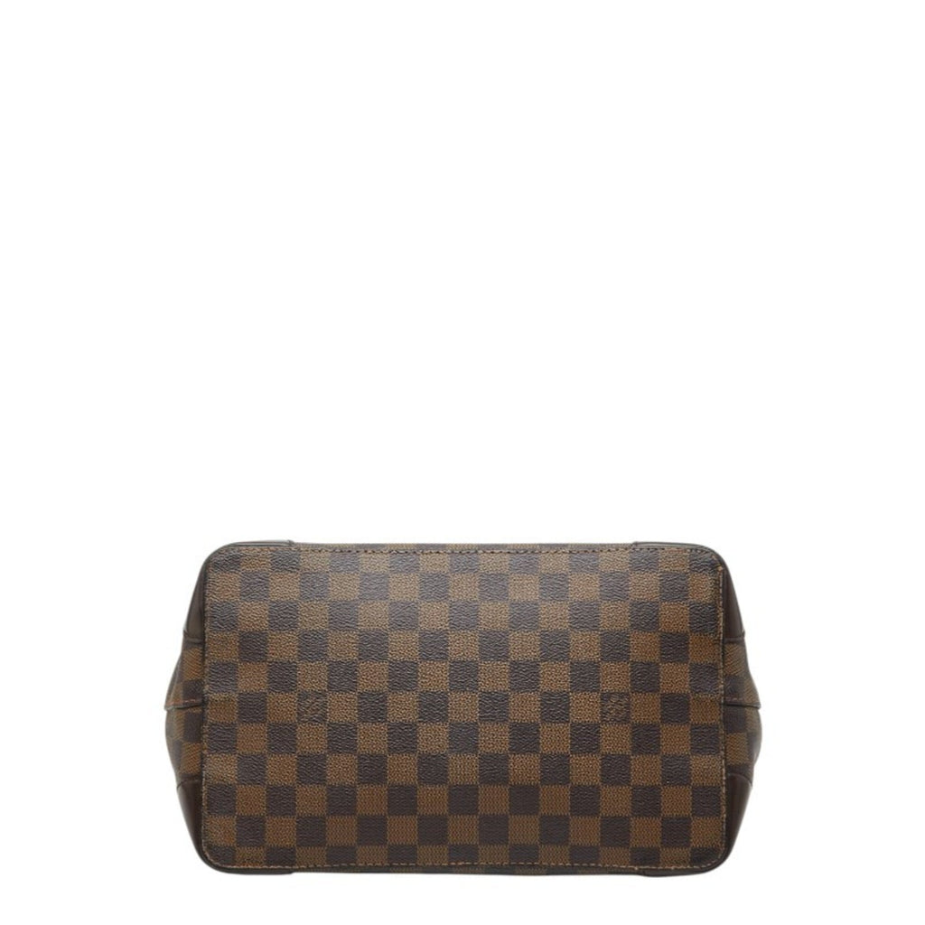Louis Vuitton Brown Ebene Pvc Leather Handbag Tote Bag