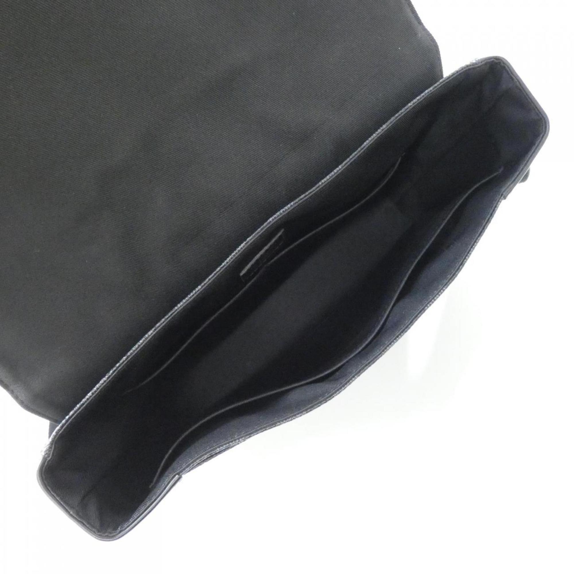 Louis Vuitton Graphite Coated Canvas Shoulder Bag