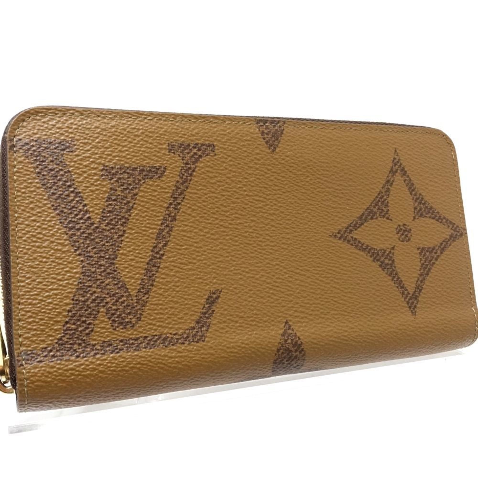Louis Vuitton Brown Canvas Long Wallet