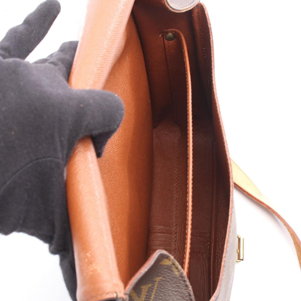 Louis Vuitton Brown Coated Canvas Monogram Pvc Leather Shoulder Bag
