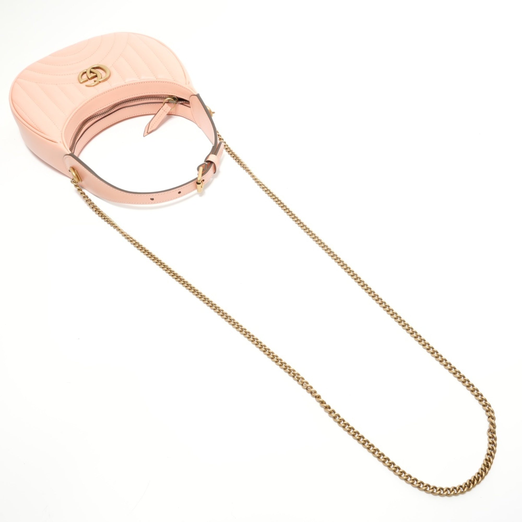 Gucci Gg Marmont Pink Shoulder Bag (Pre-Owned)