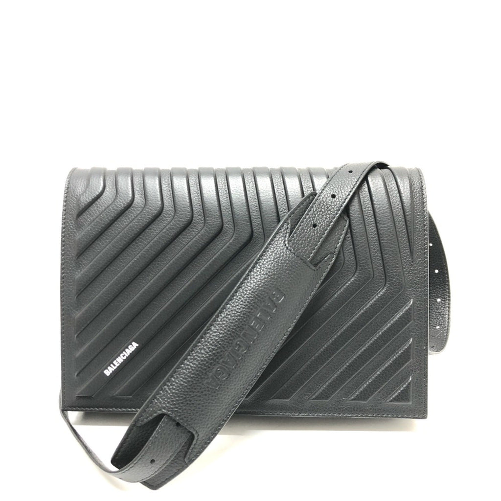 Balenciaga Black Leather Shoulder