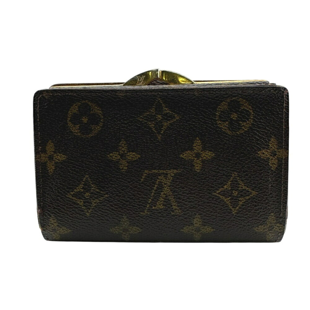 Louis Vuitton Monogram Brown Leather Wallet