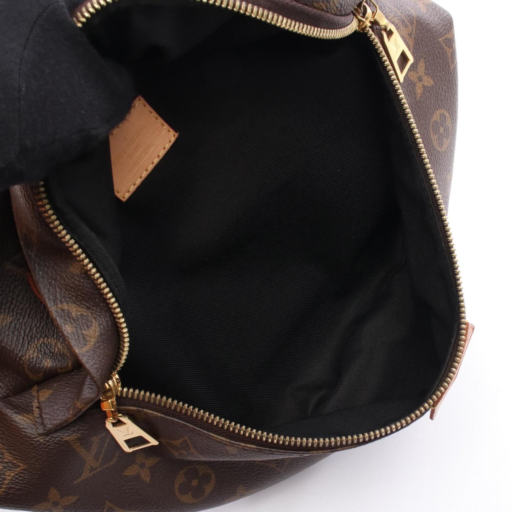 Louis Vuitton Brown Coated Canvas Pvc Monogram Leather Fanny Pack