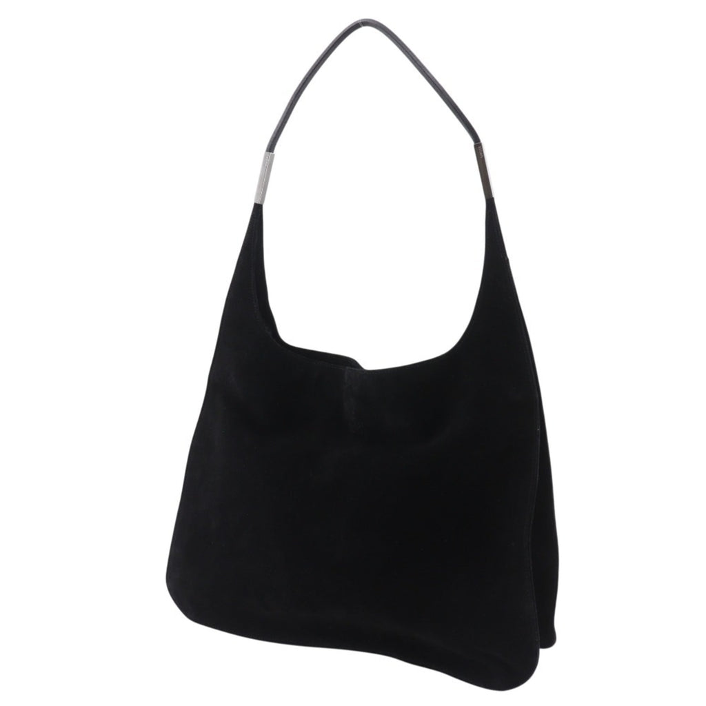 Gucci Black Suede Shoulder Bag (Pre-Owned)